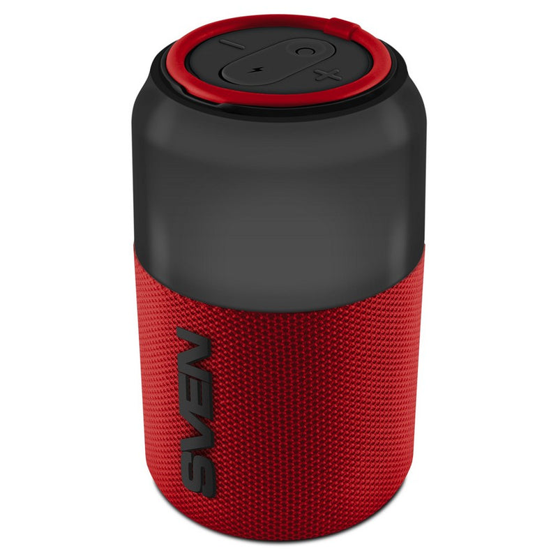 SVEN PS-130 pārnēsājams Bluetooth skaļrunis 10 W ar TWS un USB sarkans