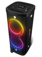 SVEN PS-1250 Party Box Bluetooth skaļrunis 300 W ar TWS, FM, USB, microSD un IPX4 melns