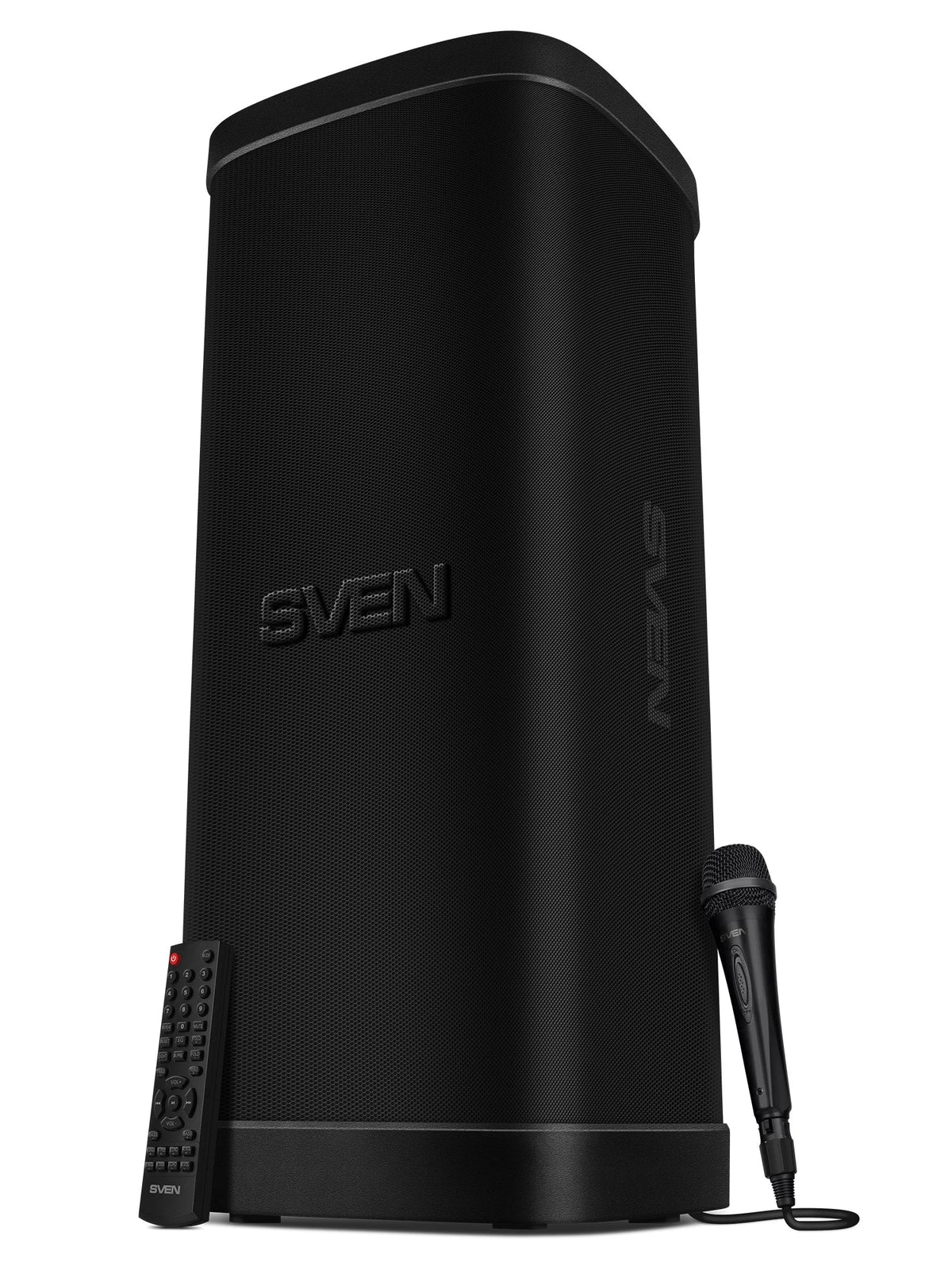 SVEN PS-1250 Party Box Bluetooth skaļrunis 300 W ar TWS, FM, USB, microSD un IPX4 melns