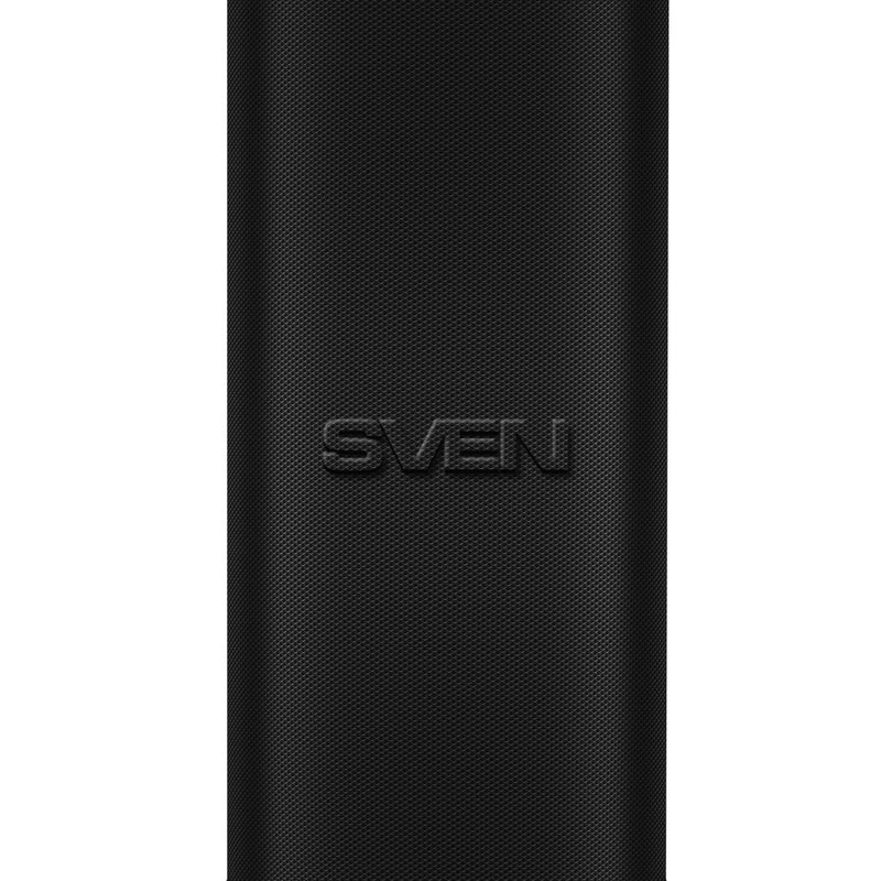 SVEN PS-1250 Party Box Bluetooth skaļrunis 300 W ar TWS, FM, USB, microSD un IPX4 melns