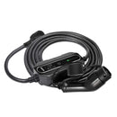 VEVOR portable EV charger, type 2, 13A, 10 m charging cable with EU 2-pin plug, digital display, 3kW, waterproof, (IEC 62196-2) with carrying case, CE