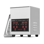VEVOR ultraskaņas tīrītājs 1,3 l ar sildītāju un taimeri, profesionāls digitāls 40 kHz kavitācijas tīrītājs ar grozu, 50 W, pulksteņiem, brillēm, rotaslietām, zobu kapēm, rūpnieciskām detaļām un instrumentiem