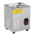VEVOR ultraskaņas tīrītājs 1,3 l ar sildītāju un taimeri, profesionāls digitāls 40 kHz kavitācijas tīrītājs ar grozu, 50 W, pulksteņiem, brillēm, rotaslietām, zobu kapēm, rūpnieciskām detaļām un instrumentiem