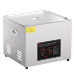 VEVOR 15 l ultraskaņas tīrītājs, profesionāla 360 W tīrīšanas iekārta ar taimeri un sildītāju, 40 kHz digitālais ultraskaņas tīrītājs ar grozu, pulksteņiem, brillēm, rotaslietām, zobu kapēm, rūpnieciskām detaļām un instrumentiem