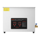 VEVOR 15 l ultraskaņas tīrītājs, profesionāla 360 W tīrīšanas iekārta ar taimeri un sildītāju, 40 kHz digitālais ultraskaņas tīrītājs ar grozu, pulksteņiem, brillēm, rotaslietām, zobu kapēm, rūpnieciskām detaļām un instrumentiem