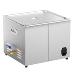 VEVOR 15 l ultraskaņas tīrītājs, profesionāla 360 W tīrīšanas iekārta ar taimeri un sildītāju, 40 kHz digitālais ultraskaņas tīrītājs ar grozu, pulksteņiem, brillēm, rotaslietām, zobu kapēm, rūpnieciskām detaļām un instrumentiem