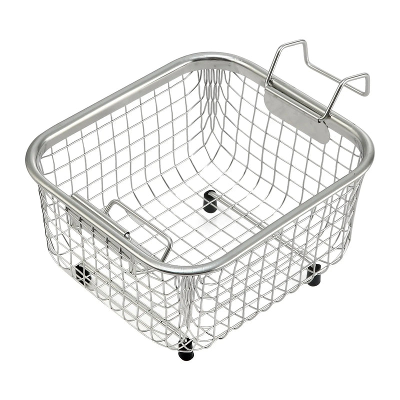 VEVOR ultraskaņas tīrītājs ar digitālu taimeri un sildītāju, profesionāla ultraskaņas tīrīšanas iekārta rotaslietām, nerūsējošā tērauda apsildāma ierīce briļļu, pulksteņu, gredzenu, sīku detaļu un elektronikas plašu tīrīšanai, 2 l