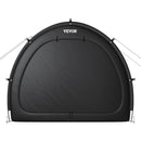 VEVOR outdoor bike storage tent, fan-shaped waterproof bike tent for 1-2 bikes