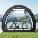 VEVOR outdoor bike storage tent, fan-shaped waterproof bike tent for 1-2 bikes