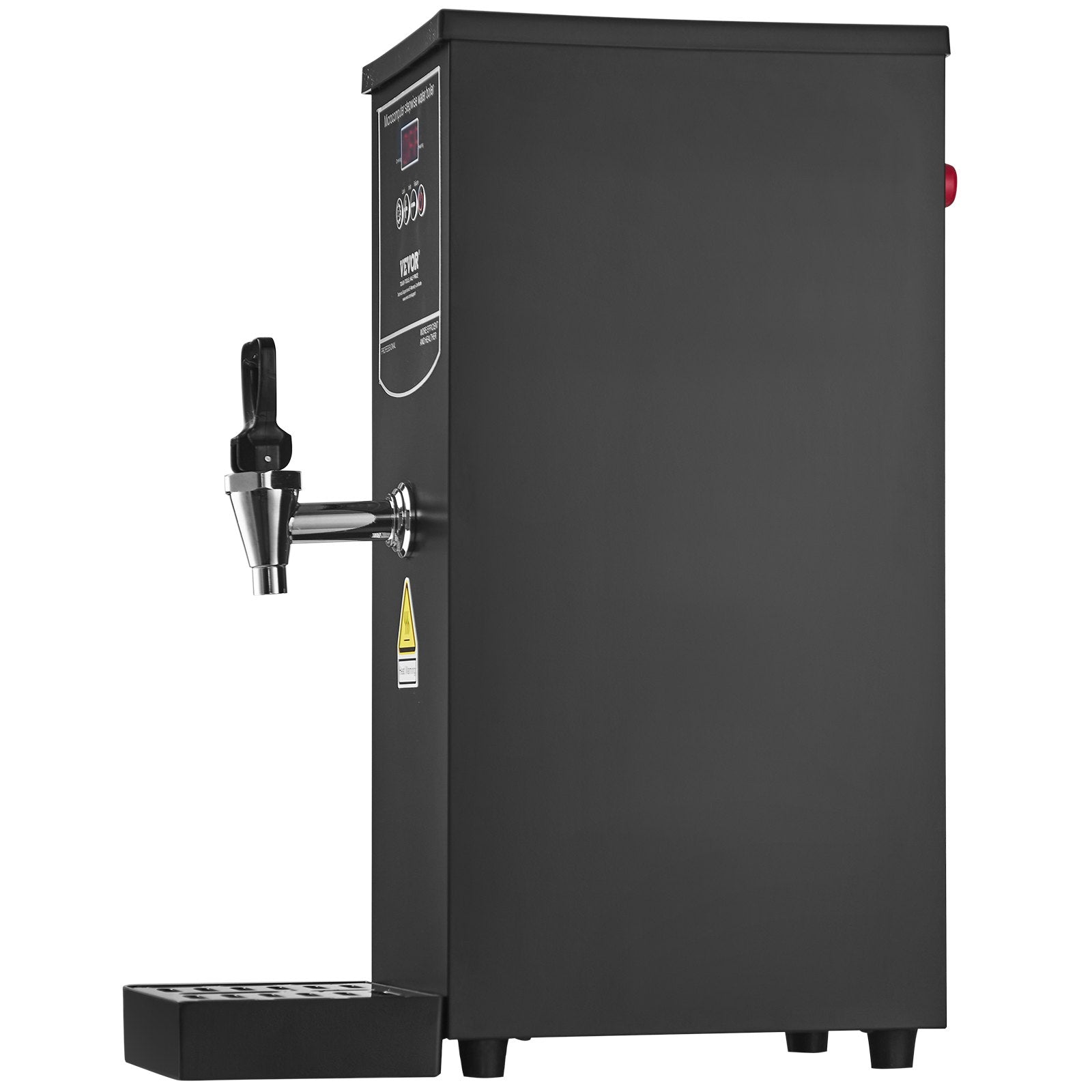 VEVOR 10L Elektriskais Karstā Ūdens Dispensers, Komerciāls Ūdens Boileris, Nerūsējošais Tērauds