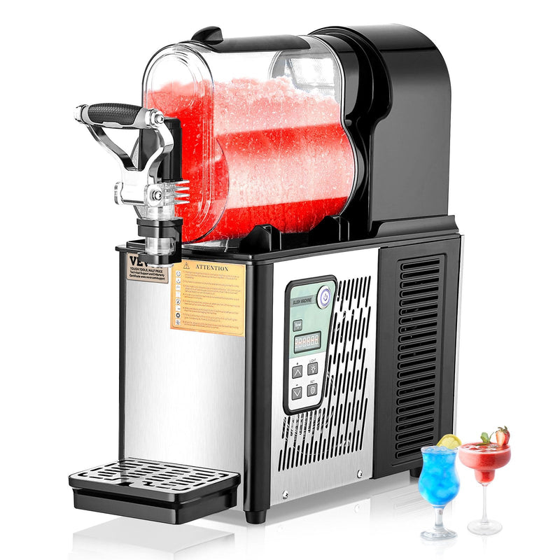 VEVOR 3L Komerciāls Slush Machine, Margarita, Smoothie un Saldēto Dzērienu Gatavotājs