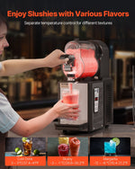 VEVOR 3L Komerciāls Slush Machine, Margarita, Smoothie un Saldēto Dzērienu Gatavotājs