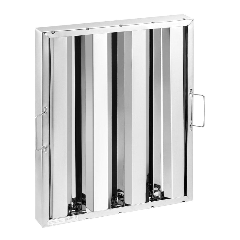 VEVOR 39,4 cm x 49,5 cm komerciālais ventilācijas filtrs, nerūsējošais tērauds
