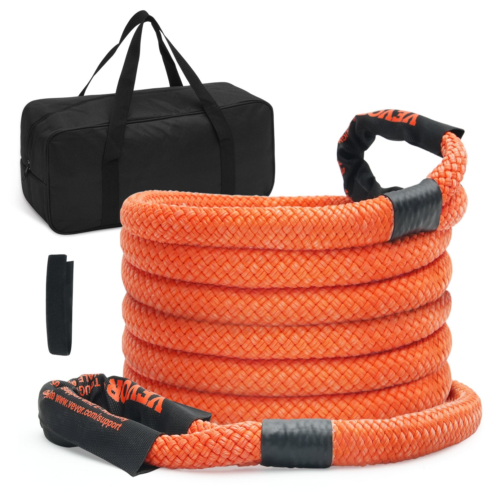 VEVOR kineetiline pukseerimisrihm 25 mm x 6,1 m, 17 237 kg, 30% elastsus