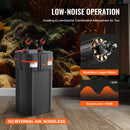 VEVOR 454 litru akvārija filtrs ar 15 W UV lampu, klusa darbība