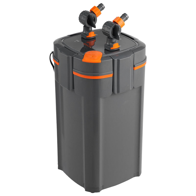 VEVOR 757 litru akvārija kannas filtrs ar 20 W UV lampu, kluss darbībā