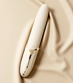 Ivory premium vibrating heated massager from the EVE AURORA collection, see description, discreet delivery in black packaging