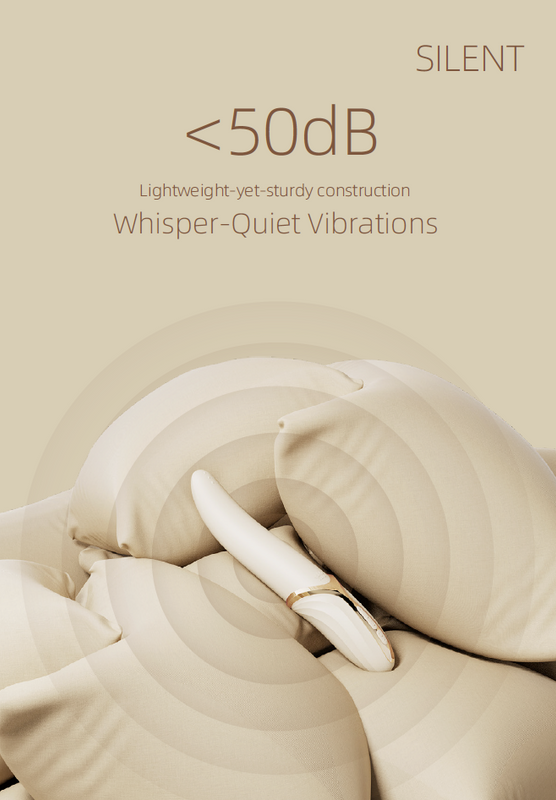 Ivory premium klases masāžas vibrējoša apsildāma ierīce no EVE AURORA kolekcijas,skatīt aprakstu,diskrēta piegāde melnā iepakojumā