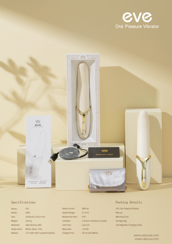 Ivory premium klases masāžas vibrējoša apsildāma ierīce no EVE AURORA kolekcijas,skatīt aprakstu,diskrēta piegāde melnā iepakojumā