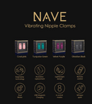 NAVE krūšu masāžas  ierīces komplekts ar pulti un aplikāciju,melnā krāsa,skatīt aprakstu,diskrēta piegāde melnā iepakojumā