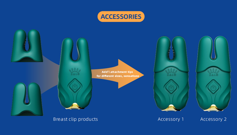 NAVE krūšu masāžas  ierīces komplekts ar pulti un aplikāciju,melnā krāsa,skatīt aprakstu,diskrēta piegāde melnā iepakojumā
