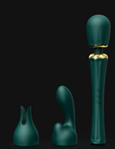 KYRO masāžas ierīces komplekts no LEGEND AURORA kolekcijas,melnā krāsa,skatīt aprakstu,diskrēta piegāde melnā iepakojumā