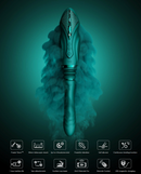 SESH ar aplikācijas vadību masāžas multiierīce apsildāma ierīce no SESH AURORA kolekcijas,melnā krāsa,skatīt aprakstu,diskrēta piegāde melnā iepakojumā