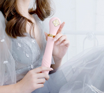 DESIRE vibrating device with preheating function up to 42°,pink colour,see description,discreet delivery in black package