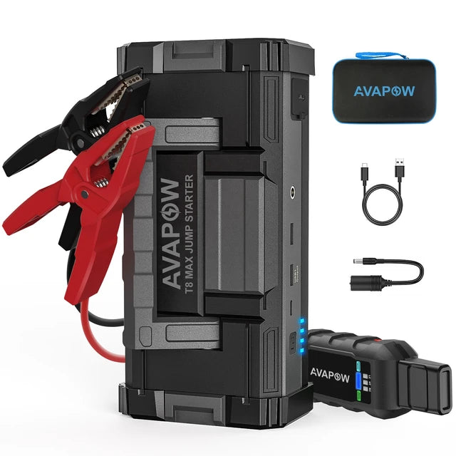 Euroopa kõige võimsam_AVAPOW 12V Booster 6000A stardivõimsusega, vt kirjeldus.