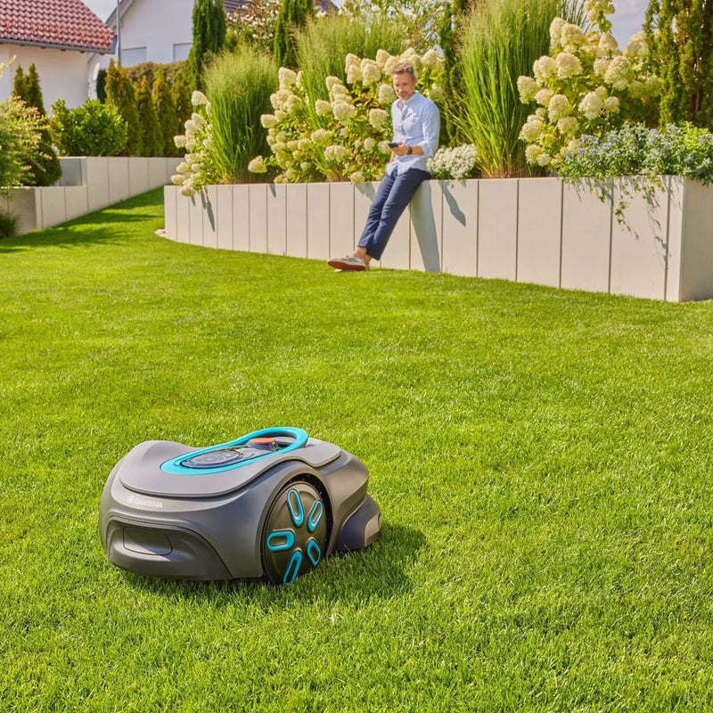 800 m²_GARDENA smart SILENO max 800 m², robotizēts zāles pļāvējs