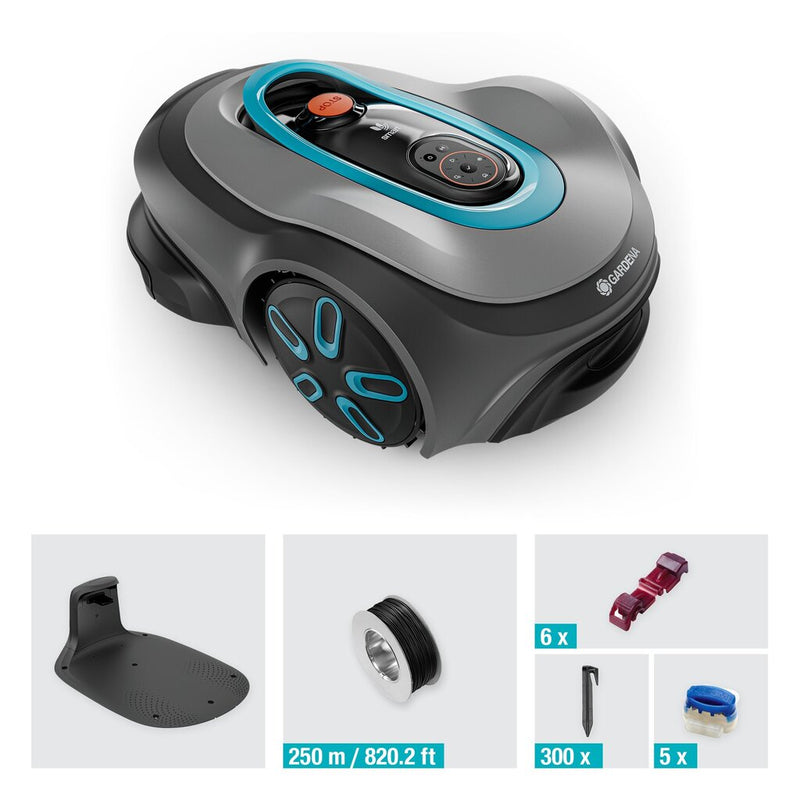 1500 m²_GARDENA smart SILENO life 1500 m², robotizēts zāles pļāvējs