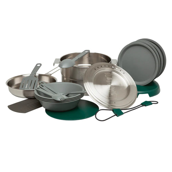 Stanley Ēdienu gatavošanas komplekts The Full Kitchen Base Camp Cook Set 3.5L,nerūsējošais tērauds,100% oriģināls