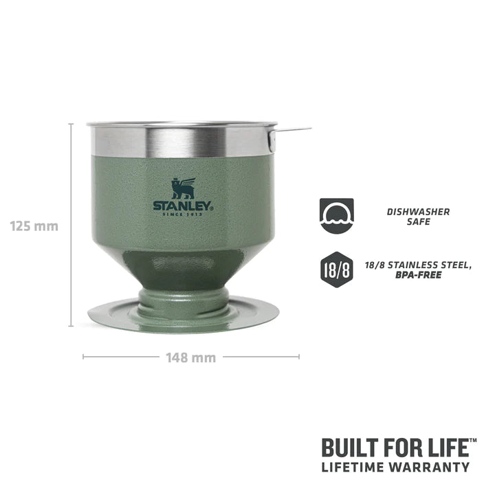 Stanley The Perfect-Brew Pour Over Classic Green, roostevaba teras, 100% originaal