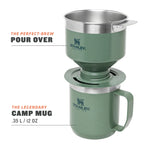 Stanley The Perfect-Brew Pour Over Classic Green, roostevaba teras, 100% originaal