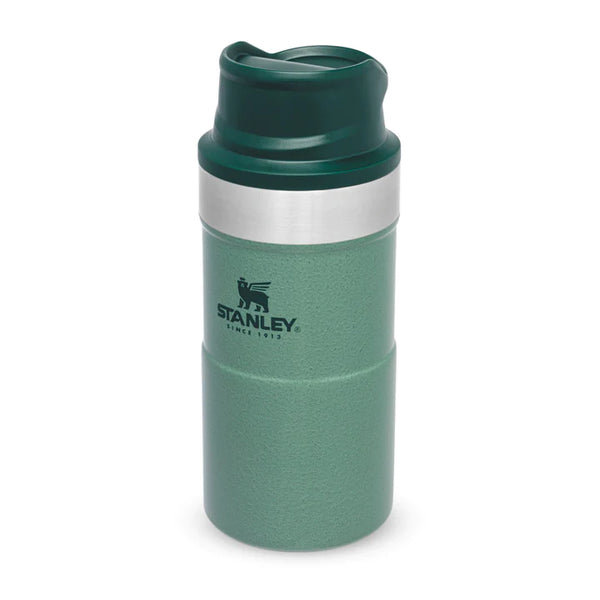 Stanley Thermos Mug The Trigger-Action Travel Mug Classic 0,25L green,3h hot,4h cold,stainless steel,100% original
