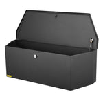 VEVOR oglekļa tērauda piekabes sakabes instrumentu kaste ar slēdzeni, smagās slodzes uzglabāšanas kaste pikapiem, treileriem un kemperiem, 914×305×305 mm