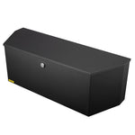 VEVOR oglekļa tērauda piekabes sakabes instrumentu kaste ar slēdzeni, smagās slodzes uzglabāšanas kaste pikapiem, treileriem un kemperiem, 914×305×305 mm