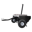 VEVOR piekabināms zāliena aerators 1220 mm ar universālu sakabi, zāliena aerācijas iekārta ar pārmaiņus izvietotām dzelzs tapām zālieniem, dārziem un saimniecībām