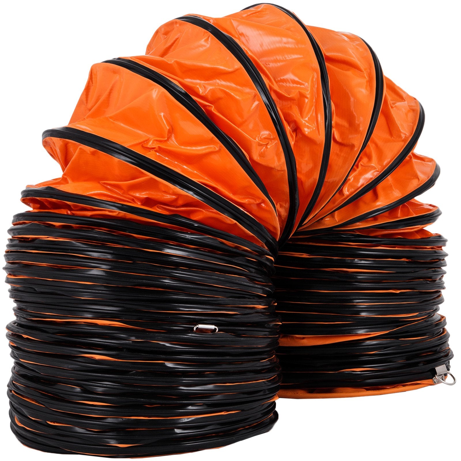VEVOR 10 M/32ft PVC Elastīgā Gaisa Kanāla Šļūtene 300 MM/12 Collu Diametram Izplūdes Ventilatoriem
