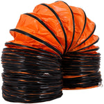 VEVOR 10 M/32ft PVC Elastīgā Gaisa Kanāla Šļūtene 300 MM/12 Collu Diametram Izplūdes Ventilatoriem