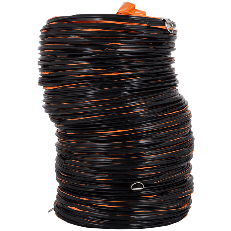 VEVOR 10 M/32ft PVC Elastīgā Gaisa Kanāla Šļūtene 300 MM/12 Collu Diametram Izplūdes Ventilatoriem