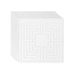 VEVOR griestu paneļi, 12 gab., 600 x 600 mm, PVC, viegli uzstādāmi, balti, Echo raksts