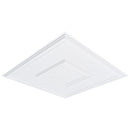 VEVOR griestu paneļi, 12 gab., 600 x 600 mm, PVC, viegli uzstādāmi, balti, ģeometriski raksti