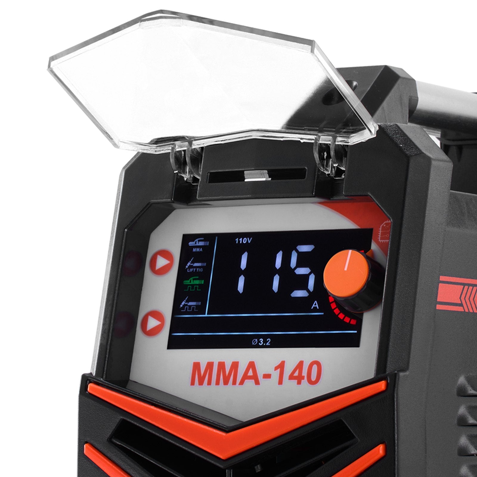 VEVOR TIG-keevitaja 4-in-1 impulssfunktsiooniga, MMA, Lift TIG ja STICK režiimidega, IGBT-inverter ja LED-ekraaniga.