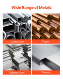 VEVOR TIG-keevitaja 3-in-1 impulssfunktsiooniga, MMA (elektroodi) režiimiga, IGBT-inverteriga ja LED-ekraaniga.