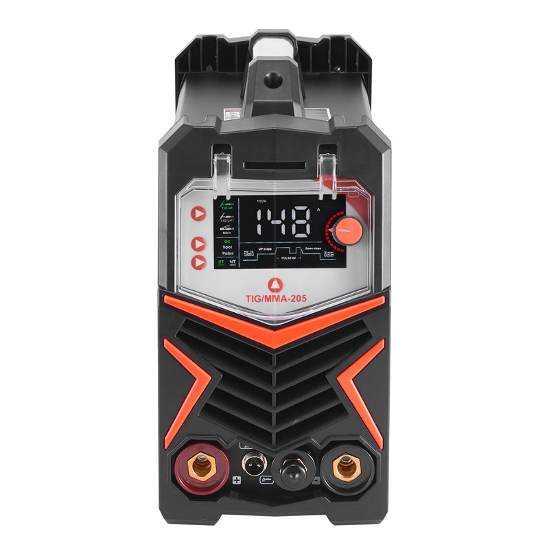 VEVOR TIG-keevitaja 3-in-1 impulssfunktsiooniga, MMA (elektroodi) režiimiga, IGBT-inverteriga ja LED-ekraaniga.