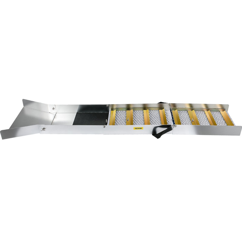 VEVOR Salokāms alumīnija sakausējuma grāvējs, kompakts 127 cm grāvējs zelta ieguvei,  portatīvs grāvējs ar kalnraču sūnām, upē, strautā, zelta meklēšana, ieguve, drenāža
