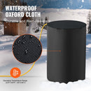 VEVOR 208,2 L 1300W metāla bungveida sildītājs -18–63℃, regulējams ar neatkarīgu termostatu