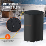 VEVOR 208,2 L 1300W metāla bungveida sildītājs -18–63℃, regulējams ar neatkarīgu termostatu