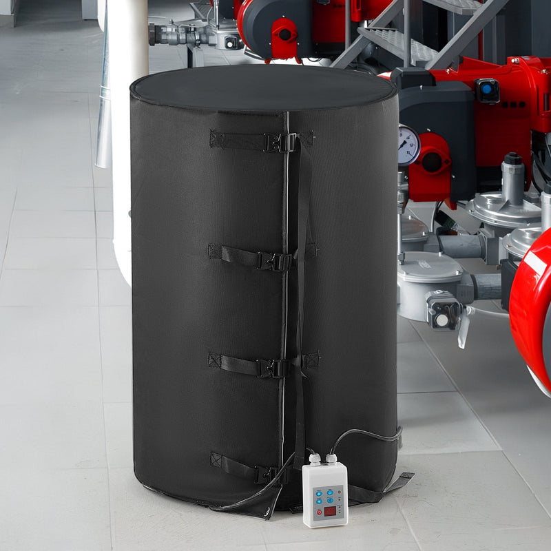 VEVOR 208,2 L 1300W metāla bungveida sildītājs -18–63℃, regulējams ar neatkarīgu termostatu